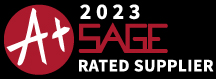A+ Sage Rated Supplier - 2023