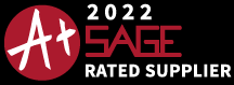 A+ Sage Rated Supplier - 2022