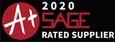A+ Sage Rated Supplier - 2020